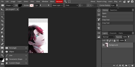 Photopea UI Tutorial 的图像结果