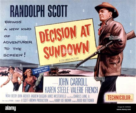 Decision At Sundown Full Cast at Jim Pardo blog