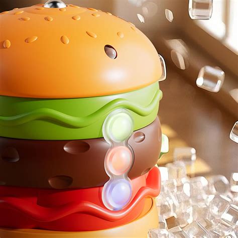 Gyroscope Toy - Hubburger - Illuminated Top with India | Ubuy