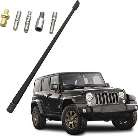 Buy 13 Inch Antenna Compatible with Jeep Wrangler JK JKU JL JLU Rubicon ...
