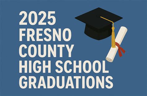 2025 Fresno County High School Graduation Calendar - CMAC Fresno/Clovis