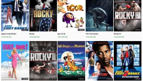 youtube free movies online
