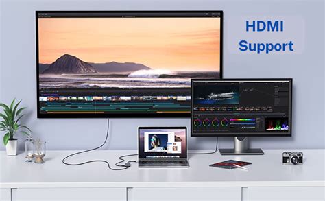 Nextech 9-in-1 USB-C Hub Docking Station – Type-C Adapter with 4K HDMI ...