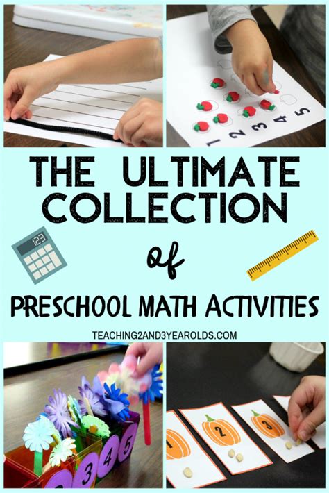 Preschool Math Activities 的图像结果