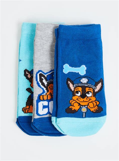 Buy Boys Paw Patrol Ankle-length Socks - Pack of 3 Online at just Rs ...