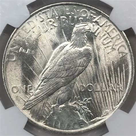 1924 Peace Silver Dollar NGC MS-63 - Old Pueblo Coin