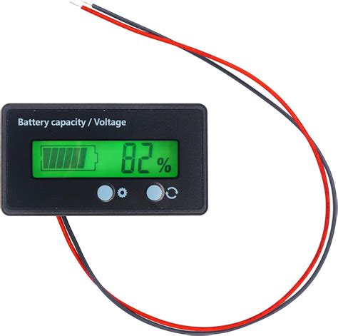 Electronic Spices Lithium Battery Capacity Indicator Voltage Tester 12V ...