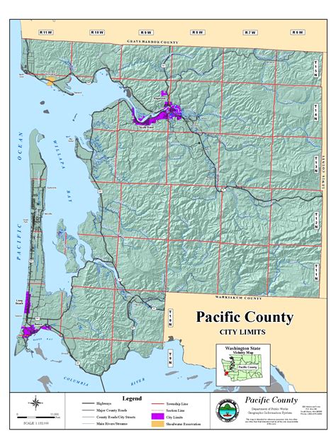 Spatial Data at the Pacific County Department of Public Works