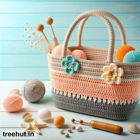 11 Crochet Beach Basket Ideas, Summer Crochet