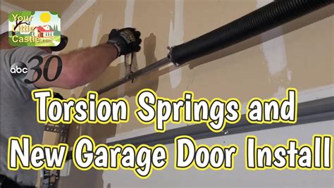Image result for Installing Torsion Spring System