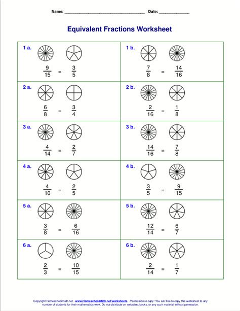 Image result for Math Worksheets Printable Fractions