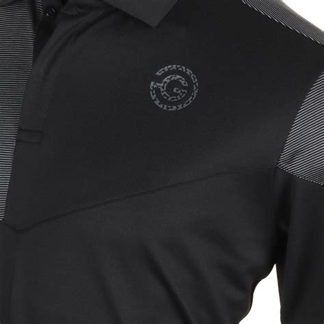 Galvin Green Magnus Black Golf Shirt | One Golf