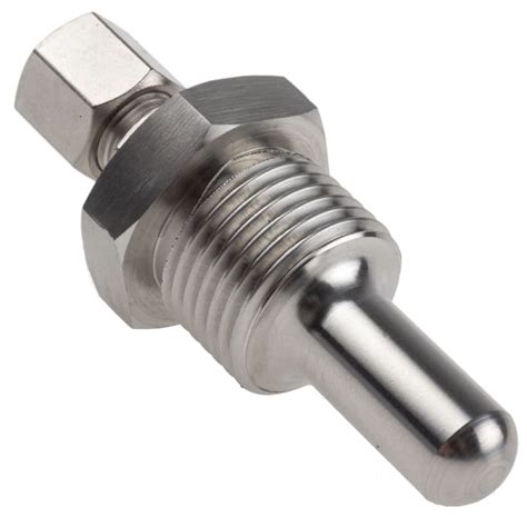 RS PRO | RS PRO 1/2 BSP Thermowell for Use with Temperature Probe, 6mm ...