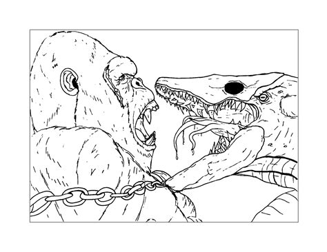 King Kong Coloring Pages