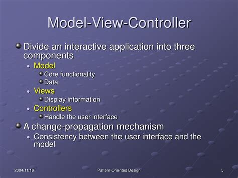 Image result for Model View Controller Pattern PPT