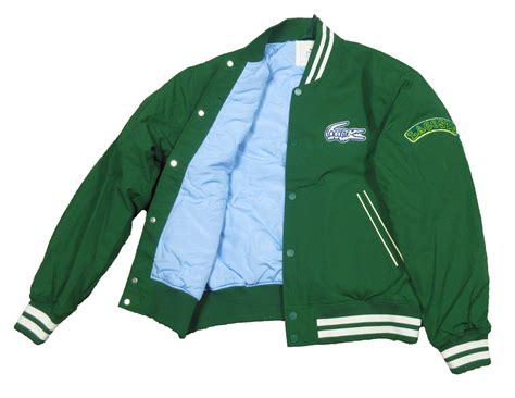 Buy Lacoste LIVE! Men's Green Heritage Logo Graphic Buttoned Bomber ...