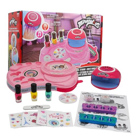 Wyncor's Miraculous Ladybug Marinette's Glam Nail Studio Set for Kids ...