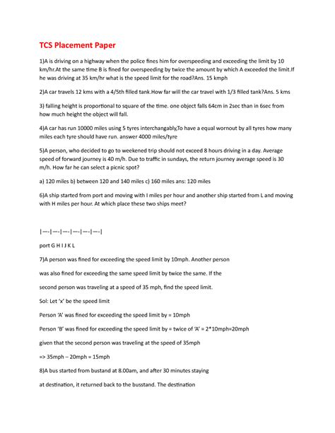 (www.entrance-exam.net)-TCS Placement Sample Paper 3 - TCS Placement ...