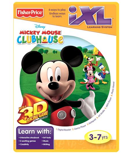 Fisher-Price IXL Learning System Software - Mickey Mouse Clubhouse