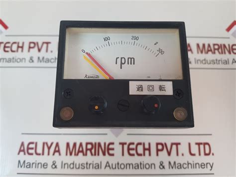 Kuwano 07553 Rpm Meter 0 To 300 Rpm – Aeliya Marine