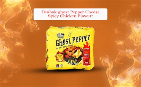 Shangi Daebak Ghost Pepper Korean Ramen Instant Noodles Spicy Chicken ...