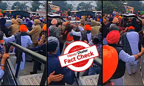 Fact Check: Viral video shows clash over removal of Bhindrawale’s ...