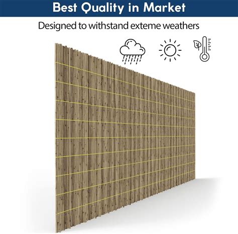 Buy BLADO Garden Screening Fence Panel - Privacy Screen Garden Privacy ...