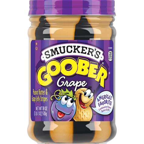 Smuckers Goober Grape PB and J Stripes Case | FoodServiceDirect