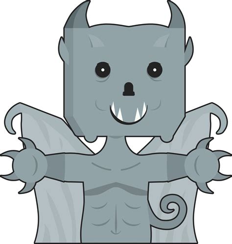 Cute Gargoyle Drawing