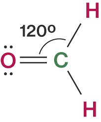 CH2O Molecular geometry, Polarity, Bond angle & Shape - Geometry of ...