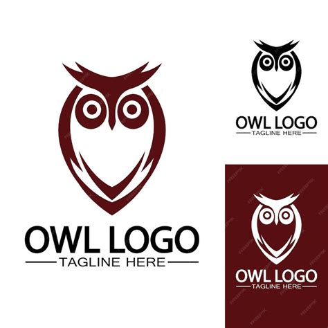 Premium Vector | Owl logo vector template