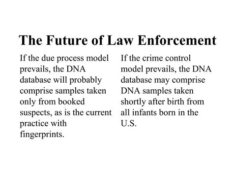 Packer's models of criminal justice | PPT