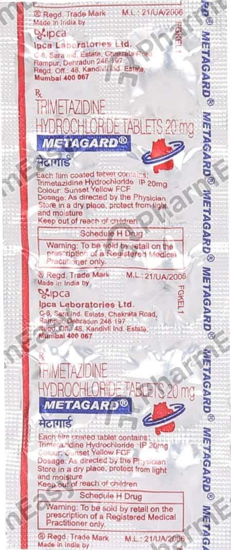 Carvidon 20 MG Tablet (10): Uses, Side Effects, Price & Dosage | PharmEasy