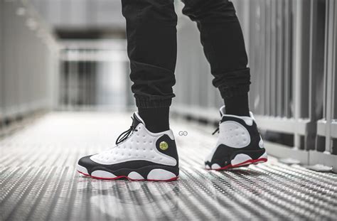 He Got Game 13 On Feet Nike Air Jordan 13 Retro Reverse He Got Game