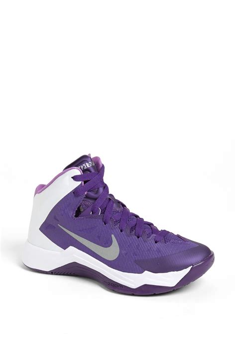 Nike Pink And Purple Basketball Shoes at Victoria Ranford blog