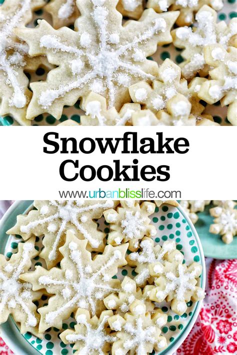 Snowflake Cookies - Urban Bliss Life