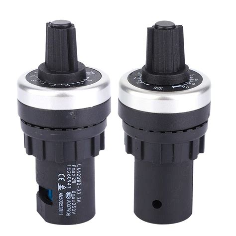 LA42DWQ Potentiometer 22mm 2K Panel Mount VSD VFD for Variable ...