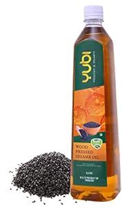YUBI 1L Cold Pressed Gingelly/Sesame Cooking Oil (Til Oil | Kolhu ...