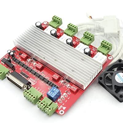 Buy 4 Axis TB6560 Nema23 Stepper Motor Driver Board CNC Controller ...
