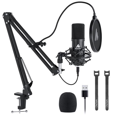 MAONO AU-A04 Condenser Microphone Kit (Black) : Amazon.in: Musical ...