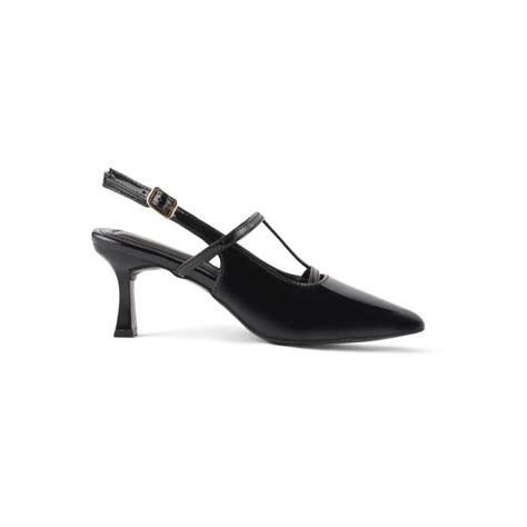 Buy Victoria Cage Point Toe Black Stilettos | Lino Perros