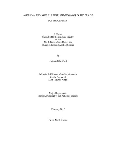 Fillable Online library ndsu American Thought, Culture, and Neo-Noir in ...