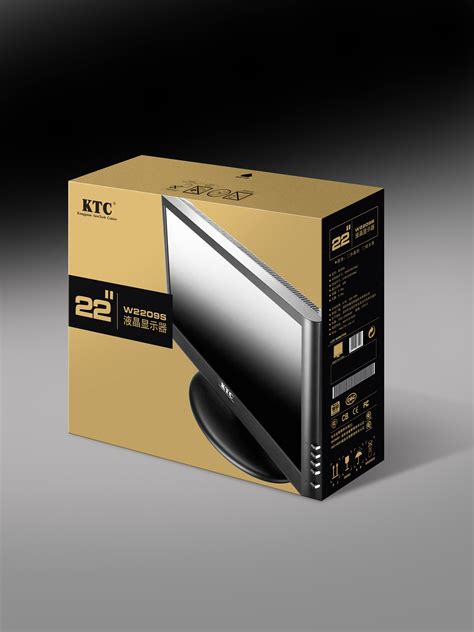 多年前的液晶电视机（显示器）包装箱设计作品|平面|包装|杨英志 - 原创作品 - 站酷 (ZCOOL)