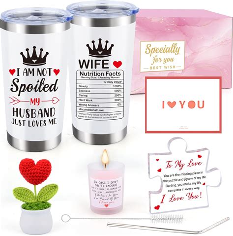 Amazon.com | Wife Gifts From Husband, Cool Gifts for Wife Wedding Anniversary Valentines ...