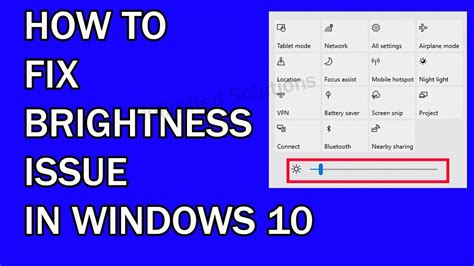 Image result for Fix Windows 10 Brightness Issue