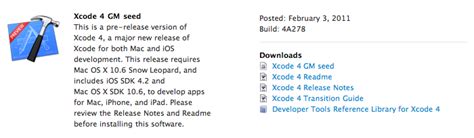 Xcode 4 的图像结果