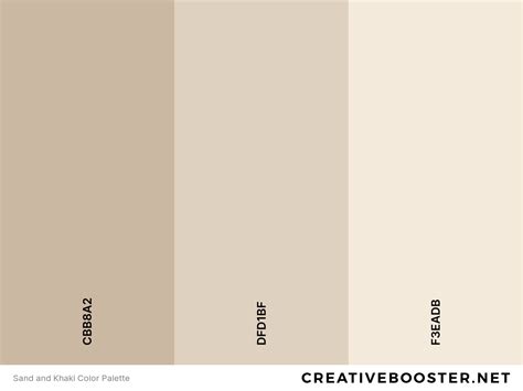 25+ Best Colors That Go With Khaki (Color Palettes) – CreativeBooster
