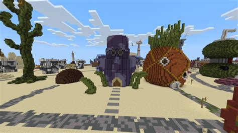 Minecraft Spongebob Map 的图像结果
