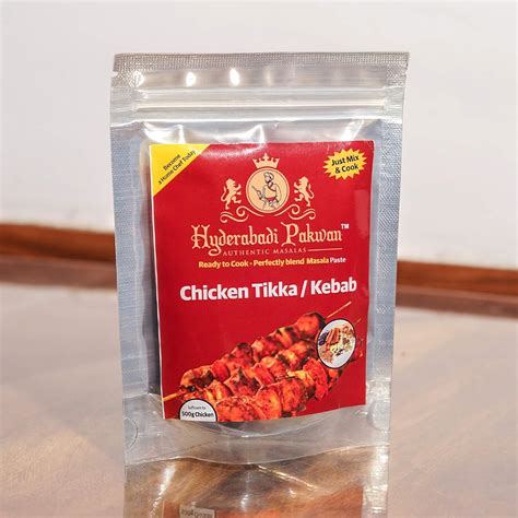 Hyderabadi Pakwan -ChickenTikka/Kebab-Authentic Masala Paste-Ready to ...