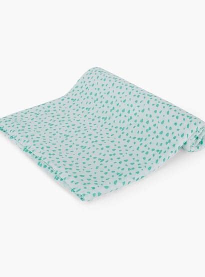 Buy PORTICO Little Peaches Cotton Set of 4 Printed Swaddles from ...